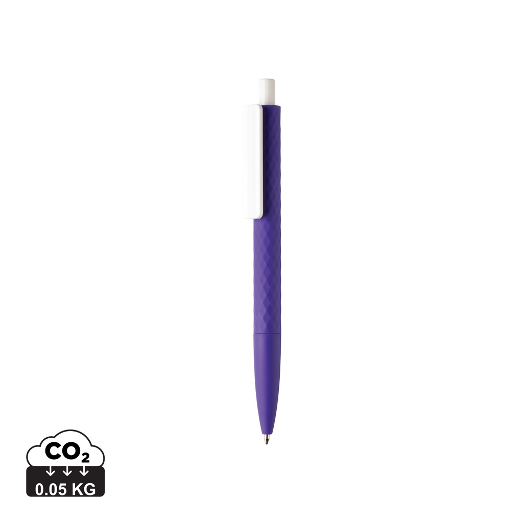 Stylo publicitaire - X3 Smooth Touch Violet et Blanc